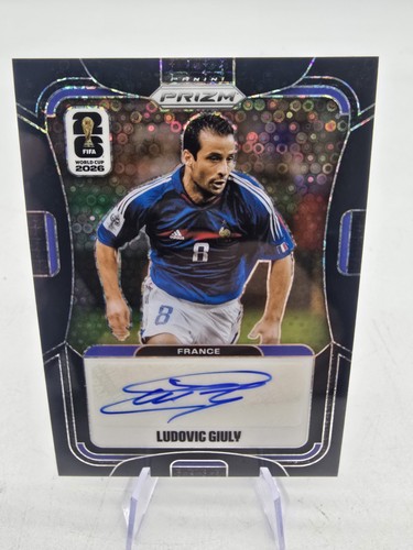 2026 Panini Prizm World Cup Ludovic Giuly Breakaway Black Auto 1/1  One of One