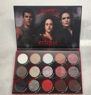 The Twilight Saga: Eclipse x ColourPop Eyeshadow Make Up Palette NEW. IN HAND