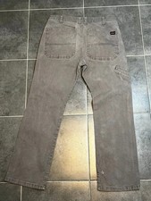 Dickies Grey Carpenter Work Pants Straight Fit W32 L30 Men Utility Workwear