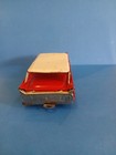 1959 Lincoln Continental Tin Friction 6 Inch Red Car White Roof Japan Toy  — photo 3
