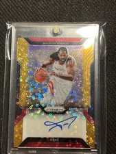 2018-19 Panini Prizm Fast Break Autographs Gold #22 Nene 7/10
