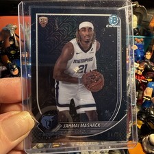 Bowman RARE BLACK Chrome Rookie Jahmai Mashack Memphis Grizzlies BCV-54 4/10