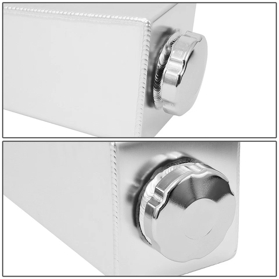 Tanque/lata de expansión de desbordamiento de recuperación de refrigerante de aluminio para Jeep Wrangler 97-06 Foto 4 de 4