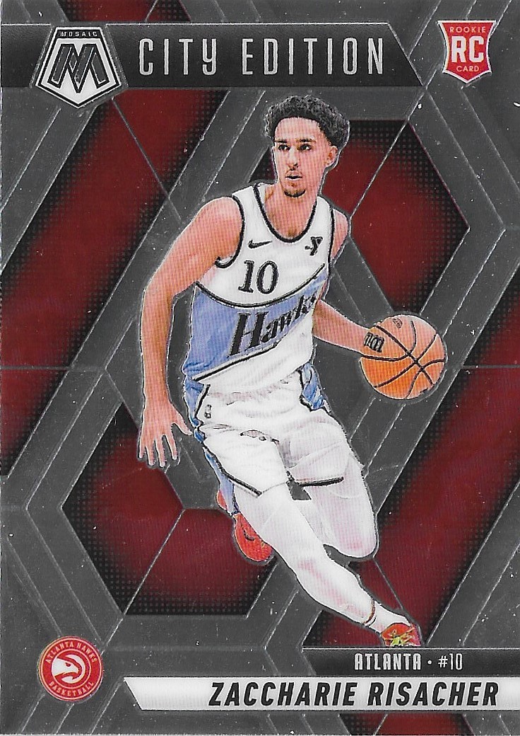 2024-25 Panini Mosaic #274 Zaccharie Risacher