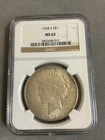 1928-S Peace Silver Dollar NGC MS62.