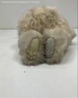 Vintage White Plush Teddy Bear w/Pink Lace Accents — photo 3