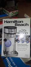 Hamilton Beach the Scoop Single-Serve Coffee Maker 14 Oz, Stainless Steel