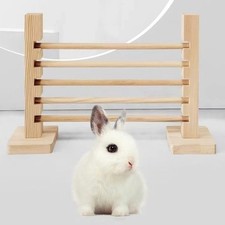 Interactive Bunny Hurdle Bar Pet Exercise Toy  Small Pet Supplies