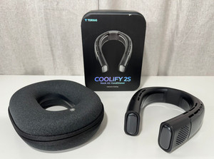Torras COOLiFY 2S neck air conditioner  5000mAh neck air conditioner Black