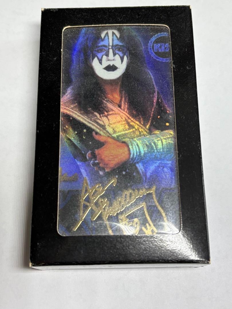 Ace Frehley (KISS) Solid Gold Card with 24k Serial Number and