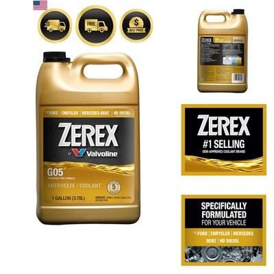 Zerex G05 Phosphate Free Concentrate Antifreeze Coolant 1 Gallon