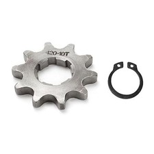 420 Chain Sprocket with Buckle Motorcycle Front Sprocket Gear fits for 17mm 10T