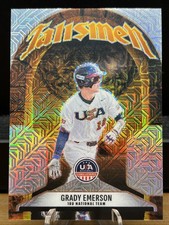 2026 Panini USA Stars & Stripes Grady Emerson TALISMEN MOJO PRIZM SP #'d /25