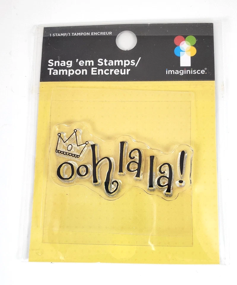 Snag 'Em-Ooh La La! 2010 Sello transparente sin montar Foto 2 de 4