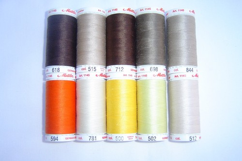 Metlers Coser todo el hilo 500Mtr marrón/beige/crema/bisc/etc - Imagen 2 de 12