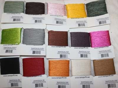 Semperfli Fly Tying Polypropylene Poly Yarn floating wing post body wrap  K10 UK