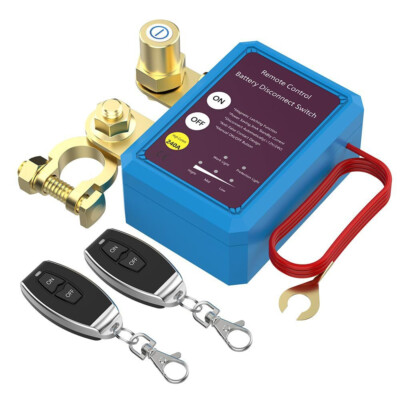 12V 240A Car Battery Disconnect Switch Wireless Remote Control Automatic Cut Off