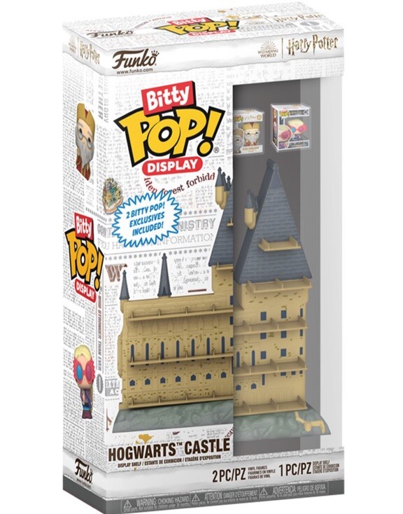 Funko Bitty Pop! ★Harry Potter +ホグワーツ城★ Harry Potter Hogwarts Castle Funko Bitty Pop! Display Shelf