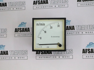 Socomec ac analogue m/min meter 4-20mA range 0 to 30