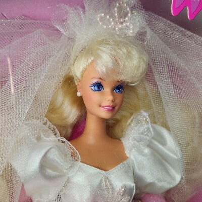 VINTAGE 1992 ROMANTIC BRIDE BARBIE DOLL MATTEL ORIGINAL BOX NEW