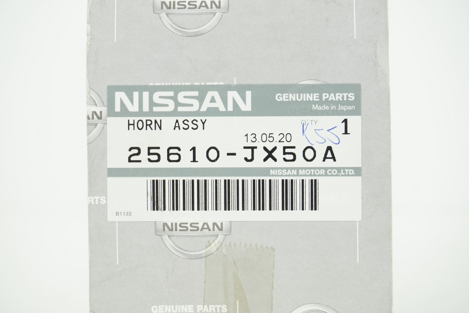Hupe Horn Nissan NV200 Signalhorn 25610JX50A Original Nissan 25610