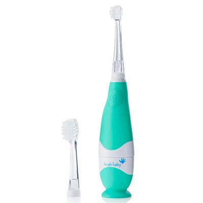 Brush Baby BabySonic Electric Toothbrush for Babies & Toddlers TEAL 0-3 Years