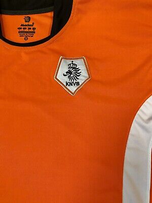 Netherlands, KNVB, Merkur Product Official Soccer Football Shirt Men's  Large