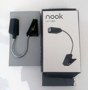 Barnes And Noble Nook Lyra Light Night Reading Light Black Color
