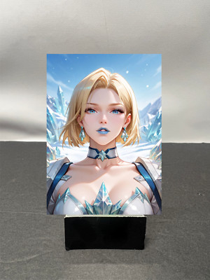 Emma Grace Frost White Queen Marvel Waifu Anime Custom Art Trading Card w4818