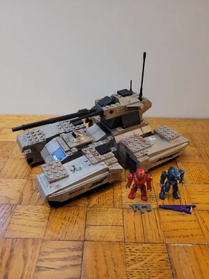 MEGA BLOKS HALO 96807 UNSC Scorpion 100% complet avec notice - Photo 1/4