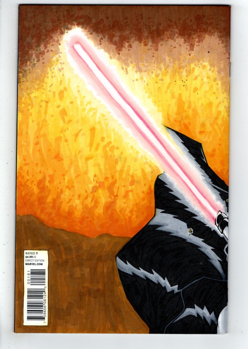STAR WARS DARTH VADER #1 (2015) - GRADE NM - BLANK COMMISSION