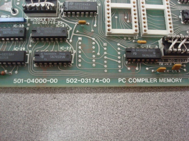 USED Giddings & Lewis 502-03174-00 PC Compiler Memory Board - Image 3 of 3