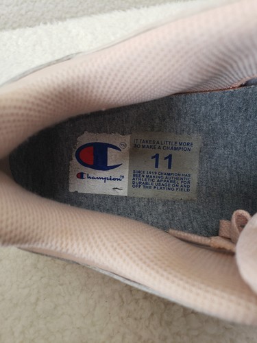 Champion Super C Court Low Mono Women Sneakers 11W Pink Low Top Comfort Shoes - Picture 16 of 19