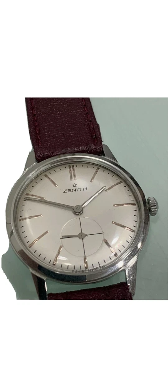Zenith clearance vintage acciaio