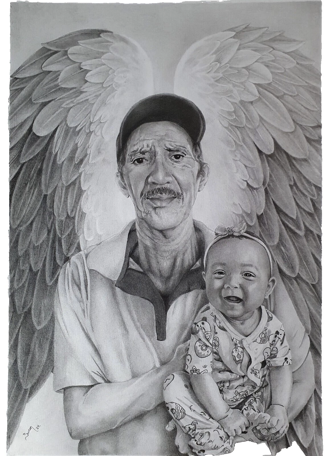 Realismo dibujos de arte de hombre