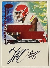 2022 SAGE  - Next Level Signatures Red #NLS-TFD Tayon Fleet-Davis... (FB0025)