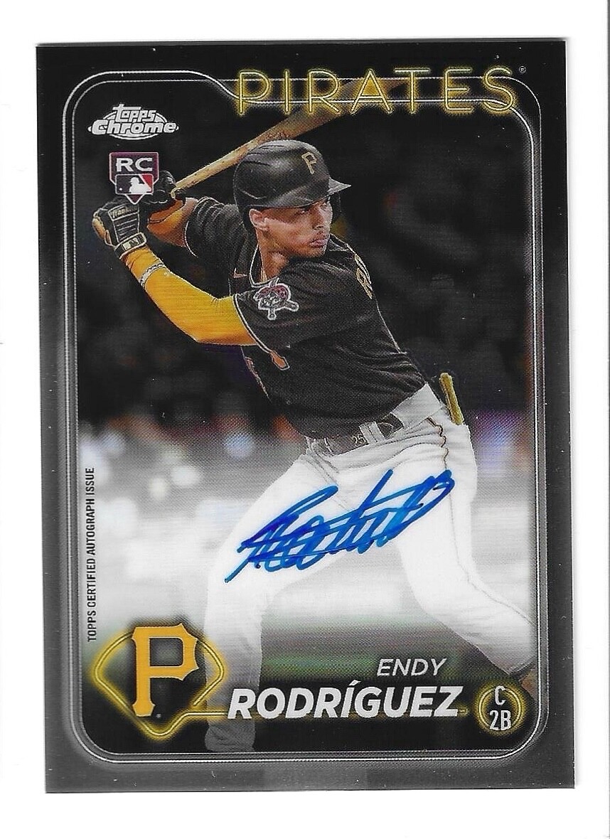 2024 Topps Chrome - Rookie Autographs Endy Rodriguez #RA-ER (AU, RC)