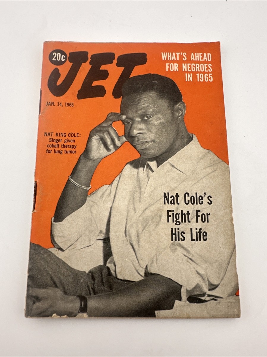 Jet Magazine January 14 1965 Nat Cole's Fight for His Life | eBay