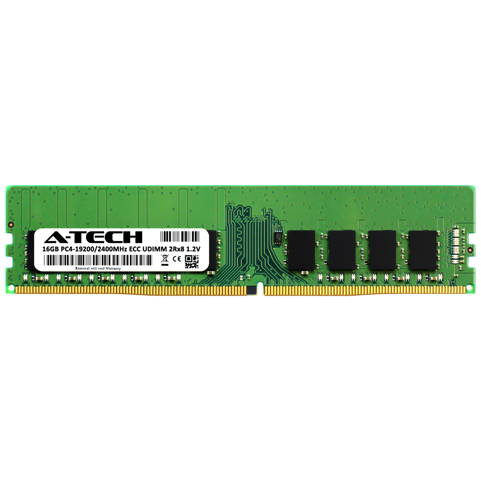 S26361-F3909-E615 - Fujitsu 1x 8GB DDR4-2400 ECC UDIMM PC4-19200T-E