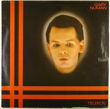 12" LP - Gary Numan - Telekon - M1320 - cleaned