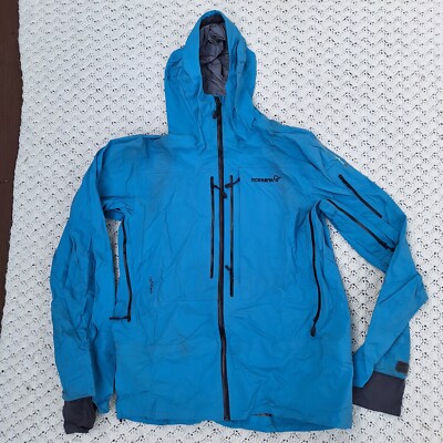 Norrona Lofoten Gore-Tex Pro Shell Full Zip Hooded Rain Jacket