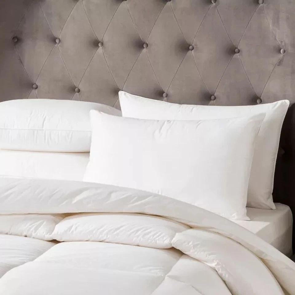 NightComfort Hotel Quality Anti Allergy T233 Cotton Pillow - Pack of 2, 50x75 cm - Image 2 of 4