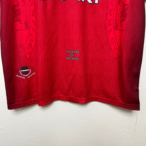 Camiseta de Colección Umbro Manchester United Para Hombre XL Roja Fútbol Premier League 96-97 - Imagen 11 de 16