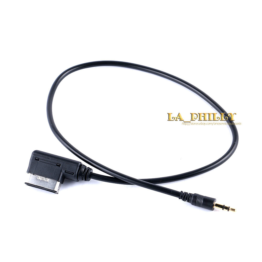 Audio Interface AMI MMI 3.5mm Jack Aux MP3 Cable For Audi A3 A4 A5 A6