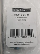 Franklin Brass Francisco 5 Inch Bar Cabinet Pull P29618-SN-C Satin Nickel 10 Set