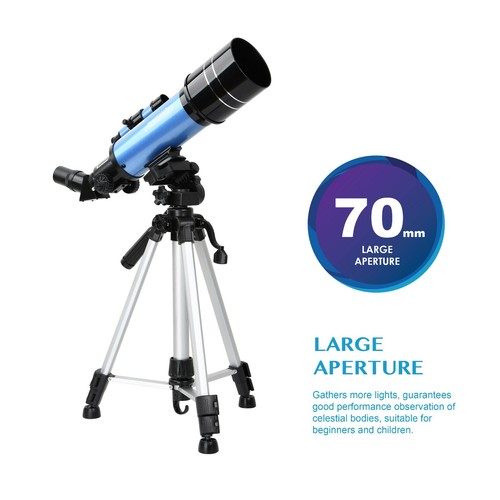 Professional Astronomical Telescope with High Tripod Travel Bag Adults Kids Gift - Picture 3 of 11
