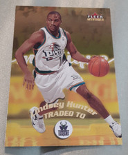 2000-01 Fleer Mystique LINDSEY HUNTER Gold Card #89 PISTONS BUCKS
