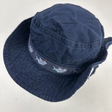 Shark Boys Outdoors Sun Cap Hat Fitted L 2-4 Years