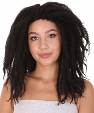 Dreadlock Hairstyle Wigs Side Part, Premium Breathable Capless Cap, HW-1530A