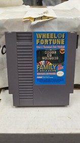 WHEEL OF FORTUNE FAMILY EDITION NINTENDO NES VIDEO GAME NO BOX OR MANUAL